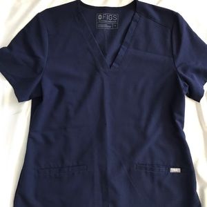Figs Casma Three Pocket Scrub Top